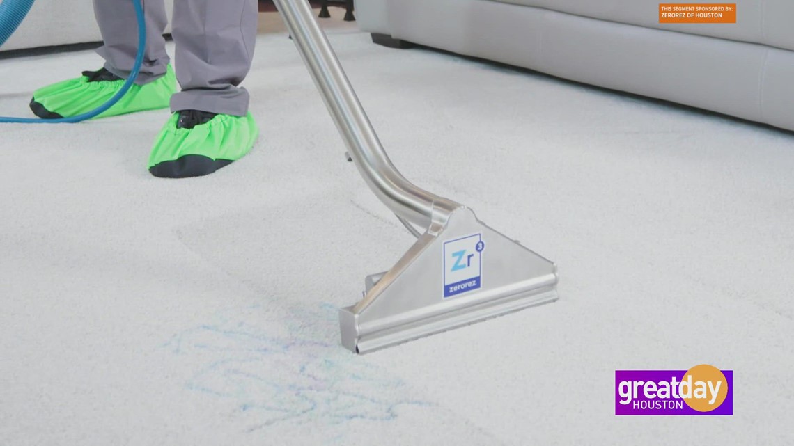 Get rid of tough carpet stains with Zerorez of Houston