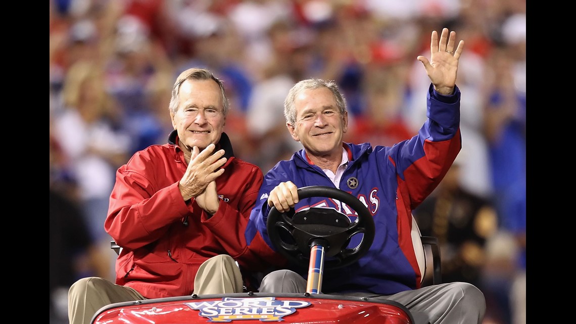 Sweet Tribute to George H.W. and Barbara Bush Gives Astros' Houston Opening  Day a Touching Tone