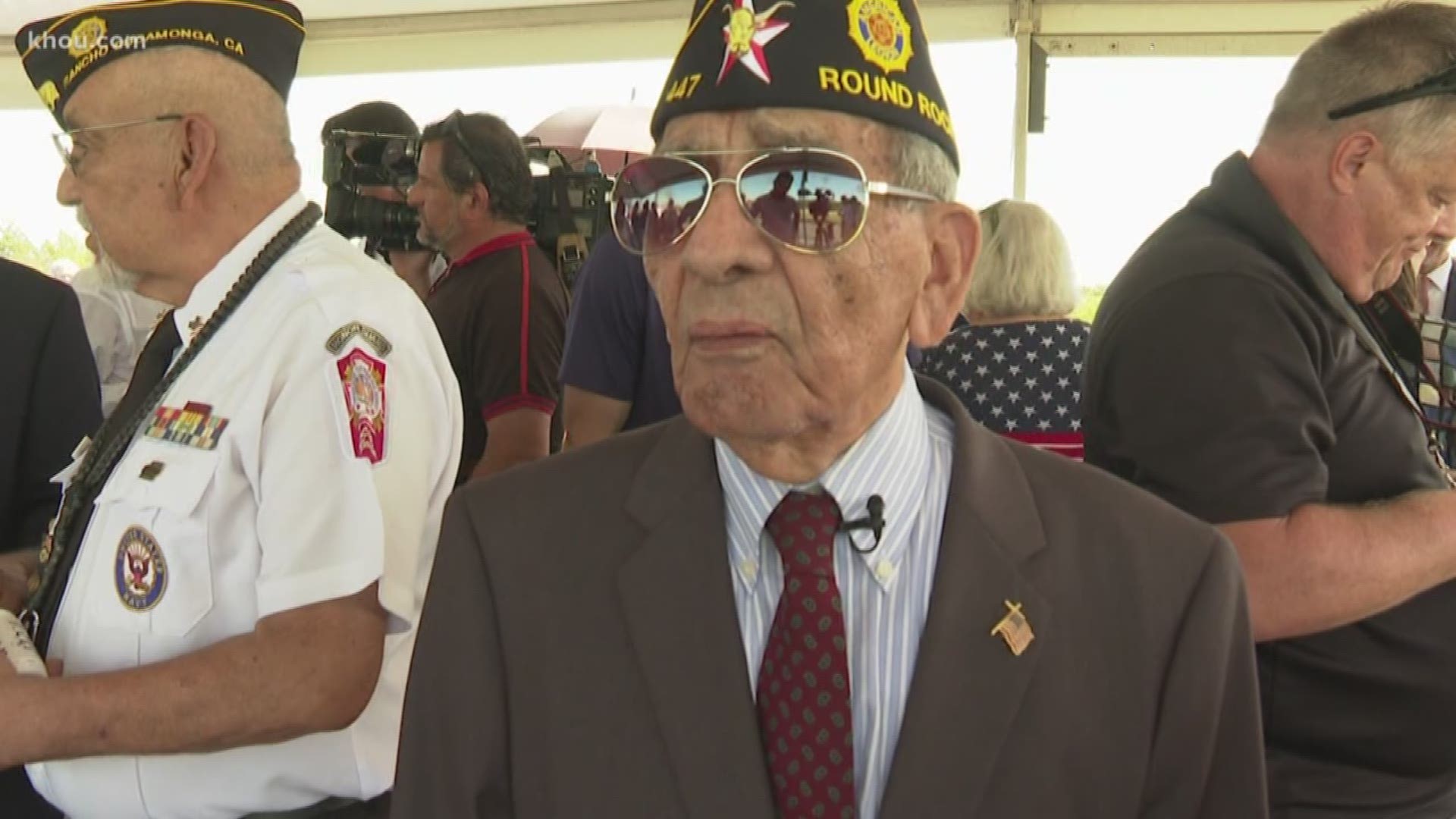 A group of veterans who survived World War II came together Thursday to be recognized for their heroics on D-Day.