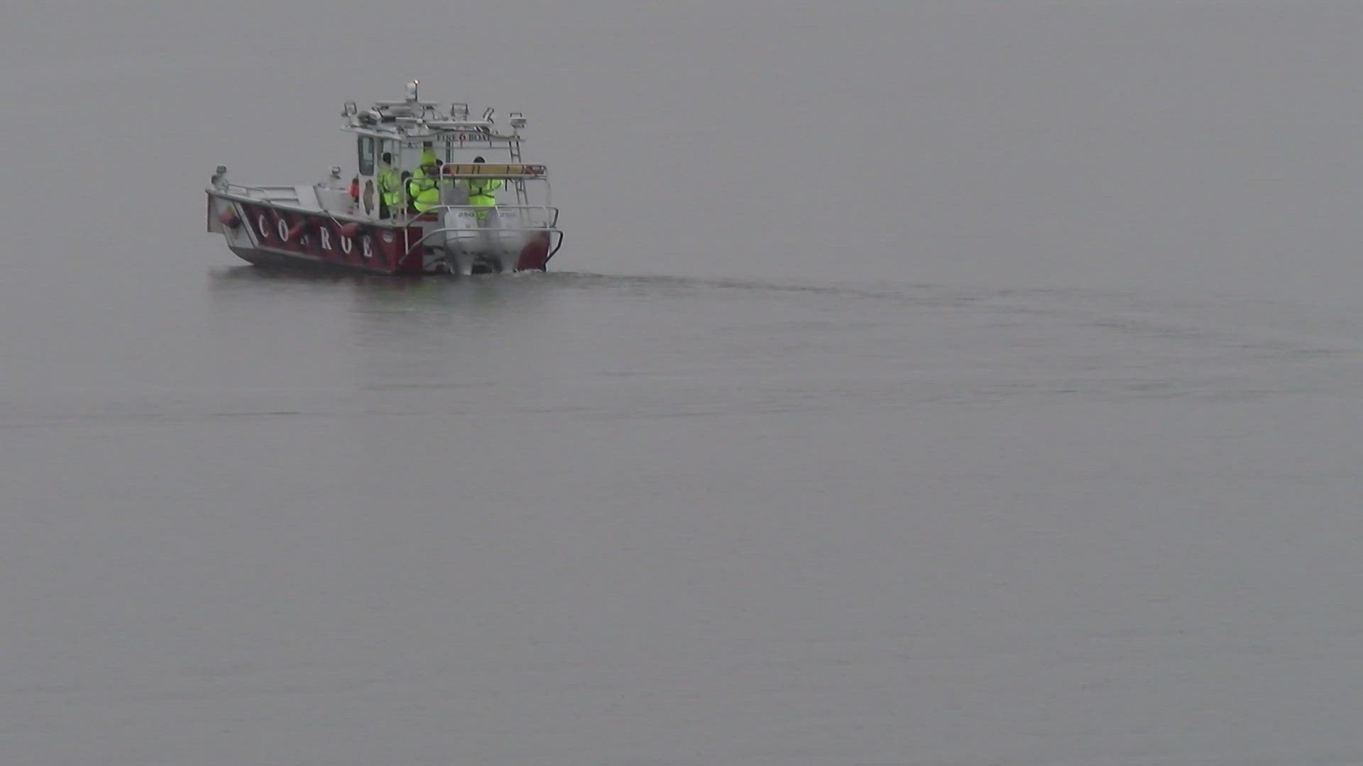 The last time the man's family heard from him was in the late afternoon. He reportedly said he wasn't catching anything, so he would stay out longer.