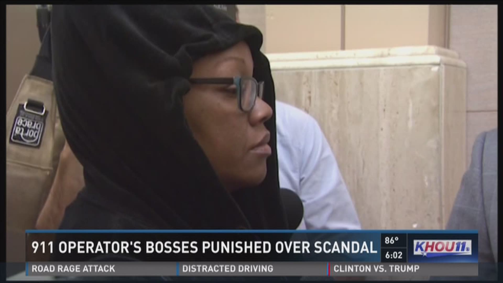 The fallout continued Monday after a Houston 911 operator was accused of hanging up on hundreds of people calling to report an emergency. City officials announced that Crenshanda Williams' manager and supervisor have been put on probation for a year. The 