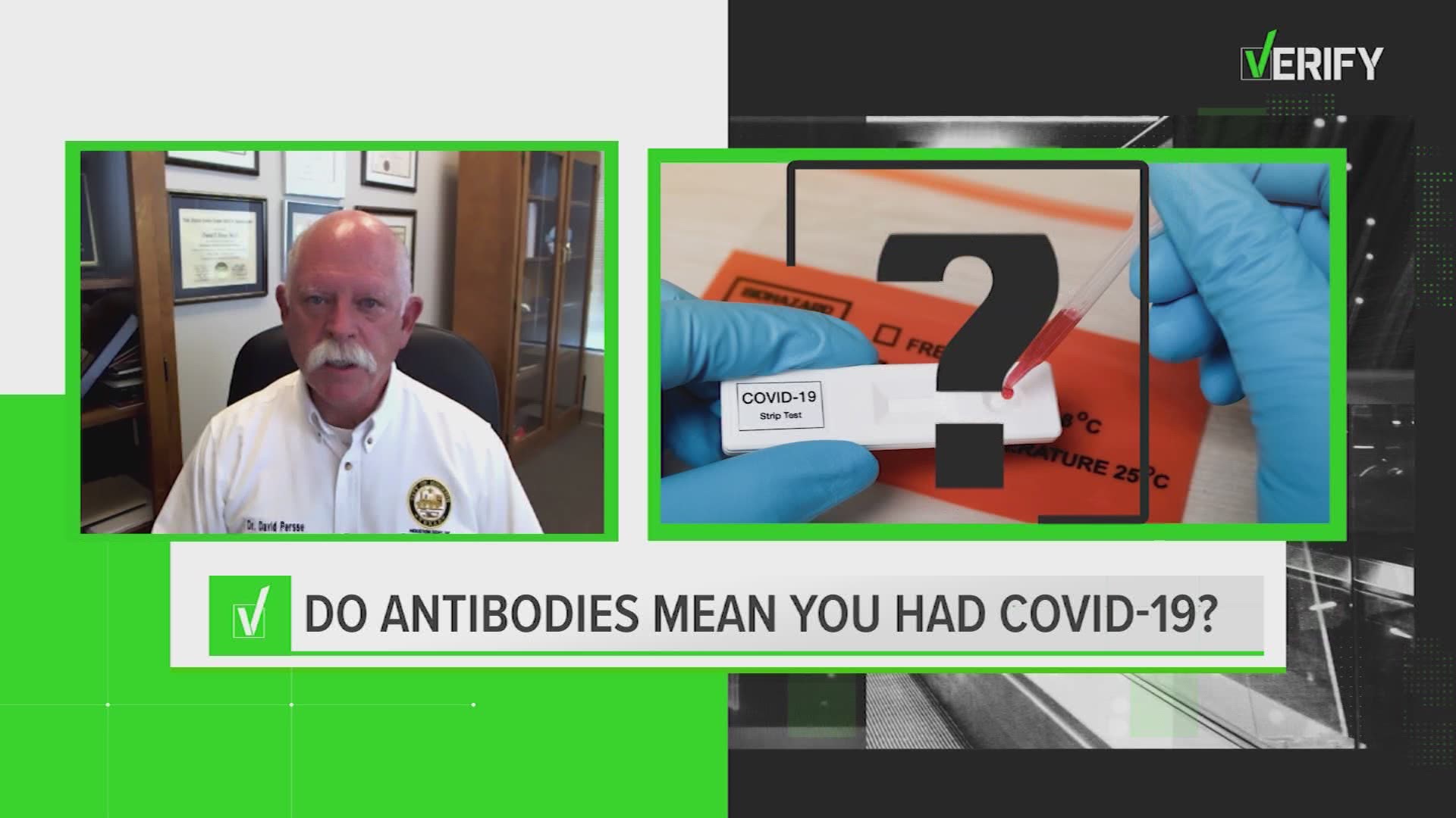 Many viewers have sent us various questions about testing for COVID-19 antibodies. Houston Health Authority Dr. David Persse responded.