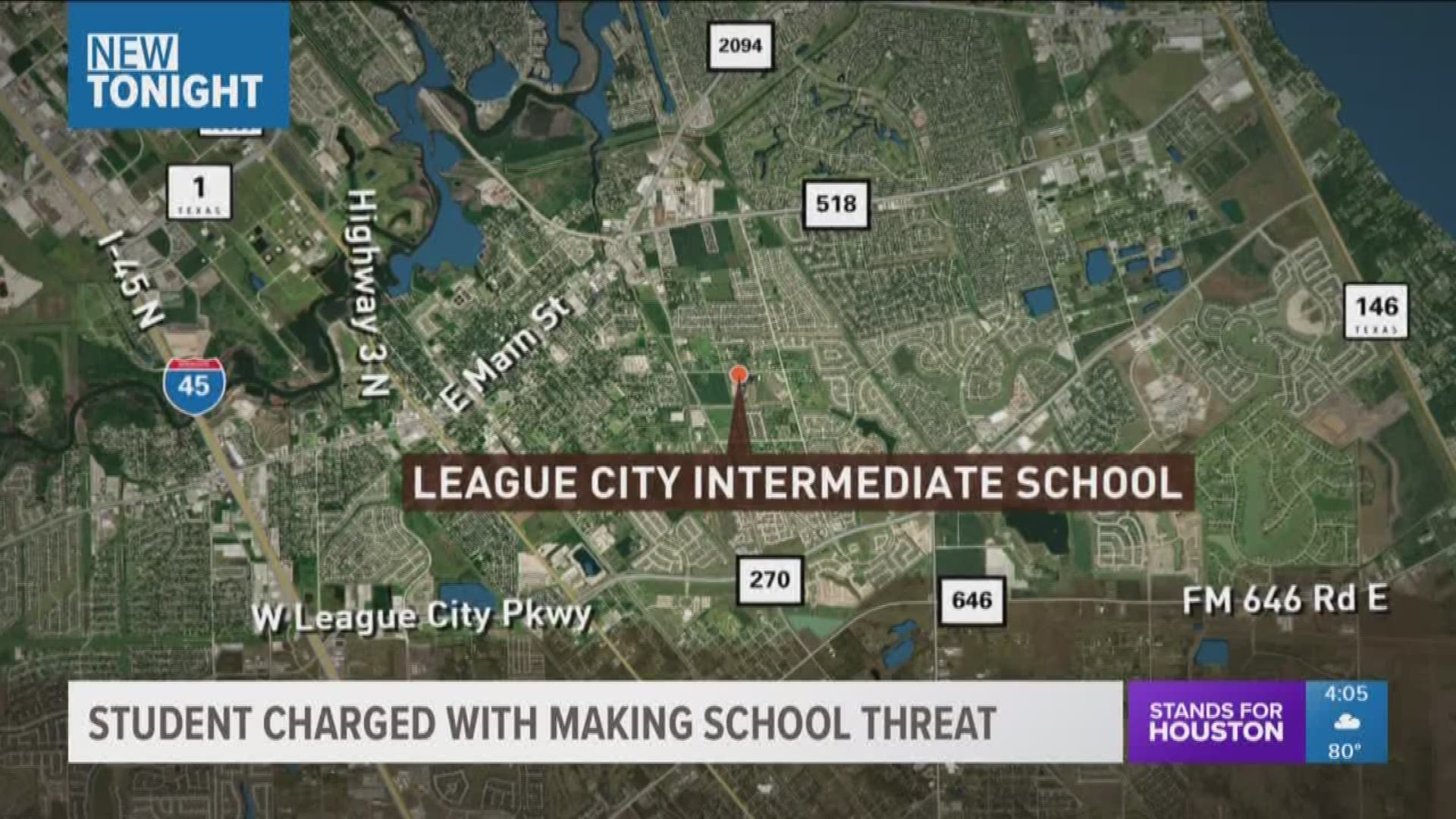 League City Intermediate School Student In Police Custody After Making 