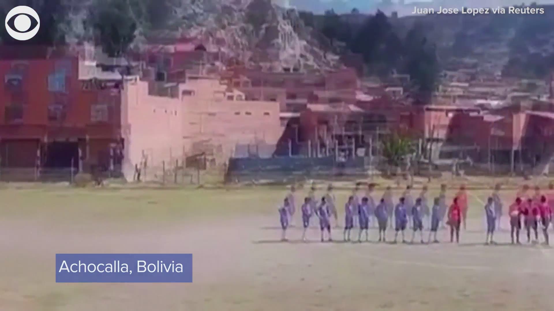 Players ran out of the way as a dust devil rolled across a soccer field and interrupted a game. According to Reuters, this happened in Bolivia on Tuesday (7/20).