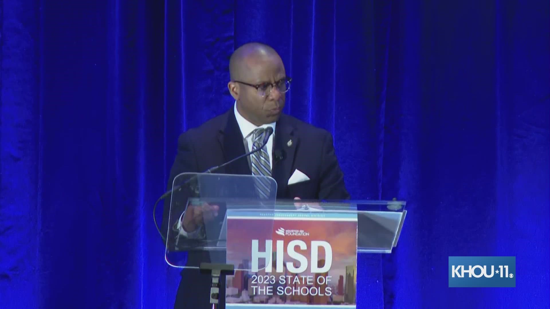 HISD Superintendent Millard House II Speaks At State Of The Schools ...