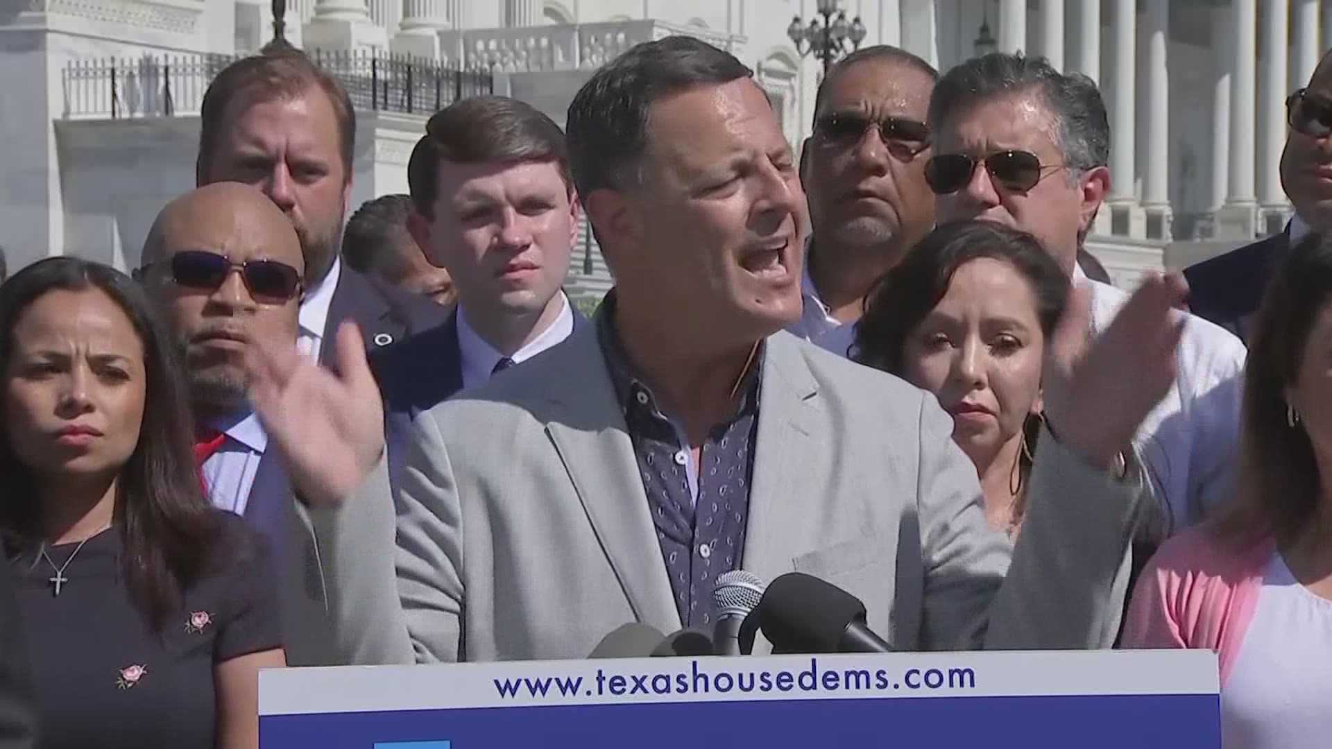 Texas House voted to "send for" Democrats who flew to D.C., arresting them if necessary.