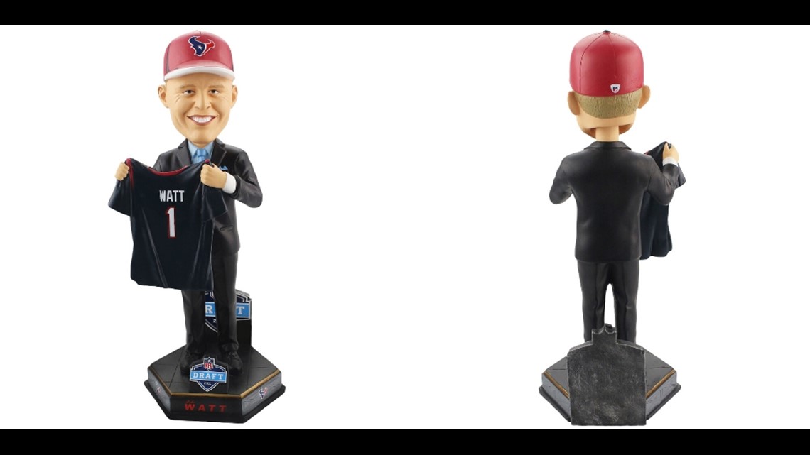 J.J. Watt Houston Texans Draft Day Bobblehead – National