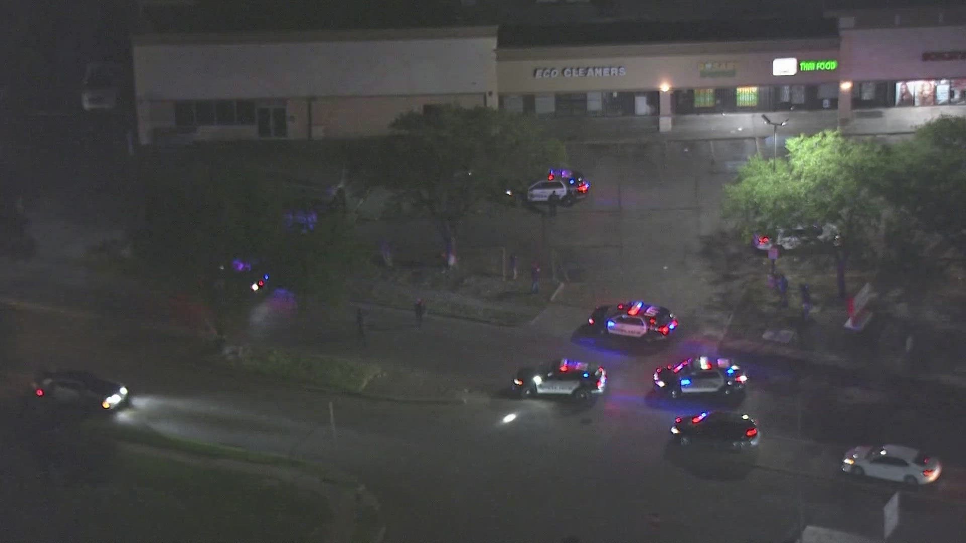 At least one person is dead after a security guard opened fire outside a nightclub in west Houston Monday morning, according to the Houston Police Department.