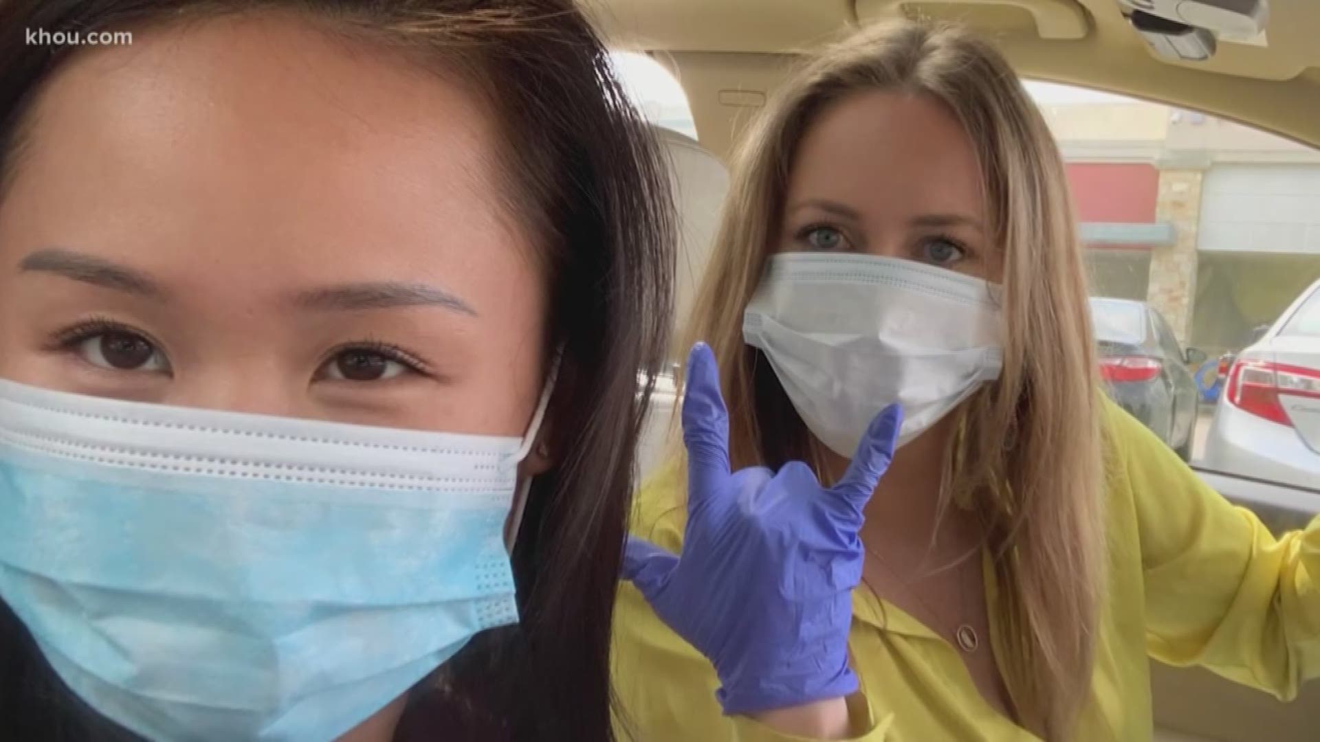 A group of women committed to making a difference has started a movement to get medical supplies to Houston health workers. So far they donated thousands of masks.