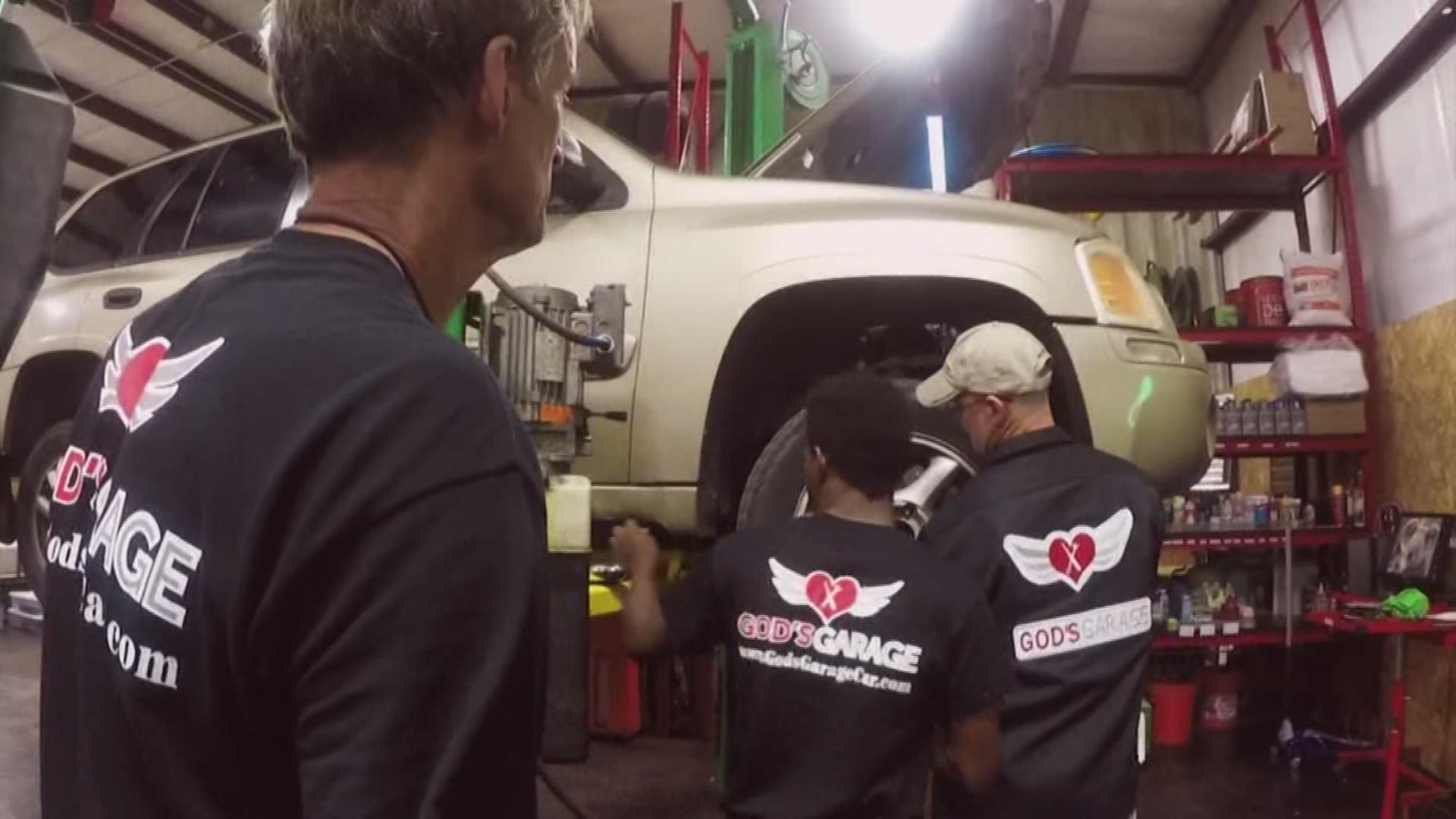 An auto repair shop called God's Garage is making a huge difference in the community.