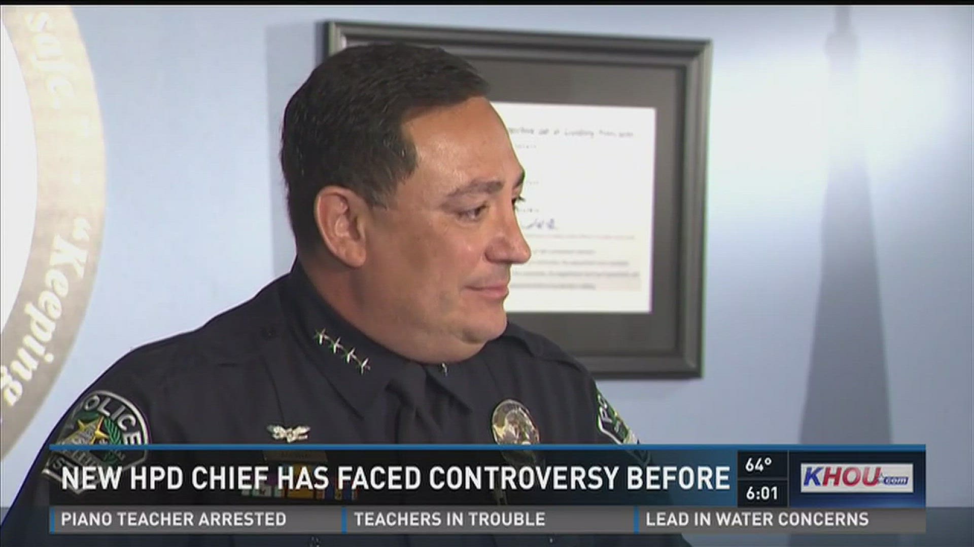 Art Acevedo, the new chief of the Houston Police Department, has faced controversy in his most recent stint as Austin's police chief.