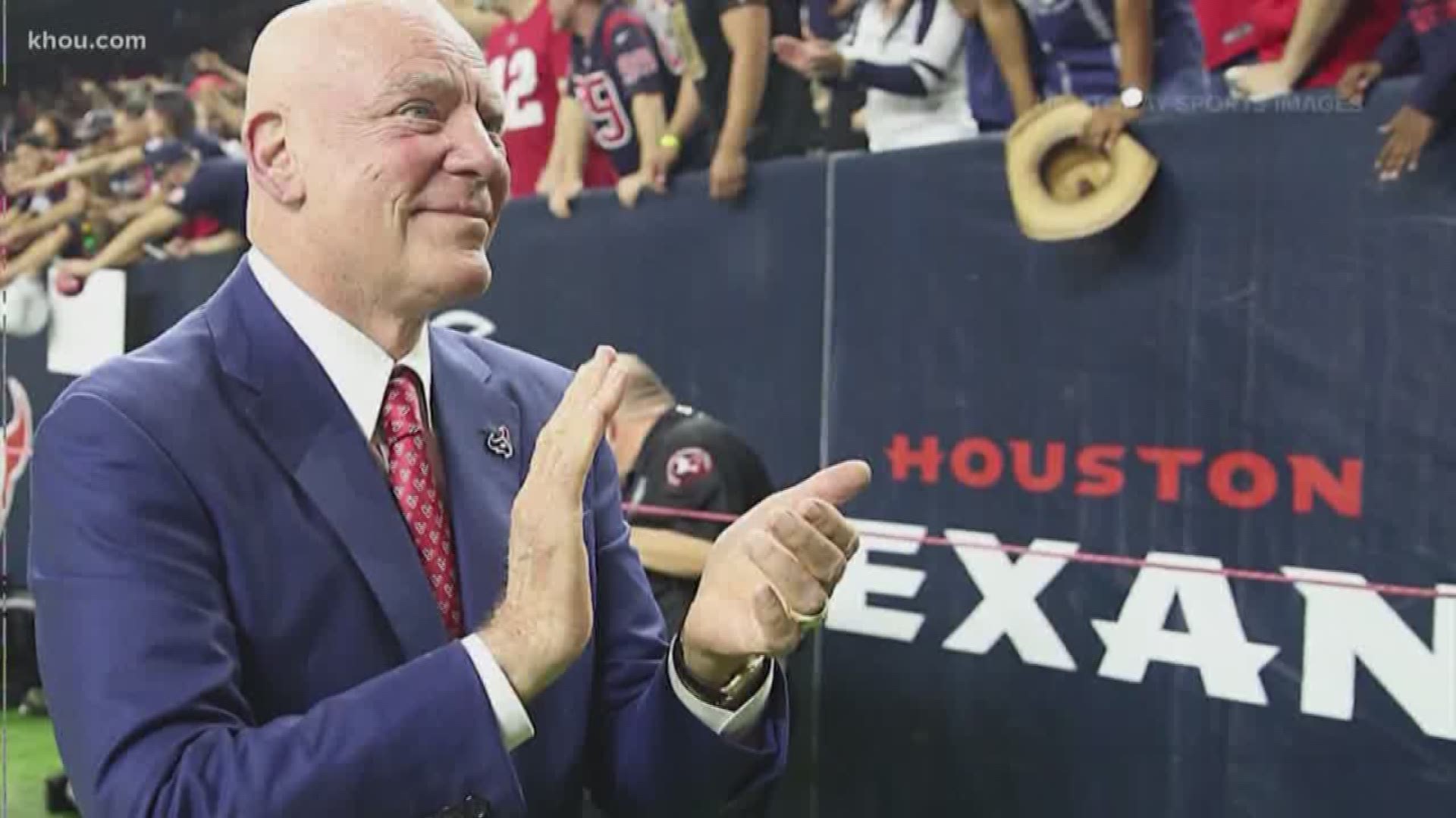 The impact of Bob McNair extends far beyond the field. He changed Houston's landscape and also helped changed people's lives through many charitable contributions.