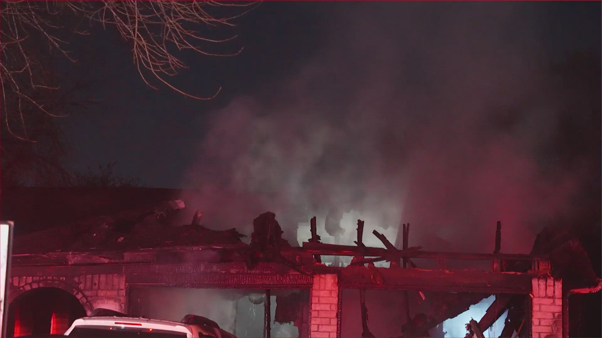 Overnight house fire in southwest Houston sends two people to hospital ...