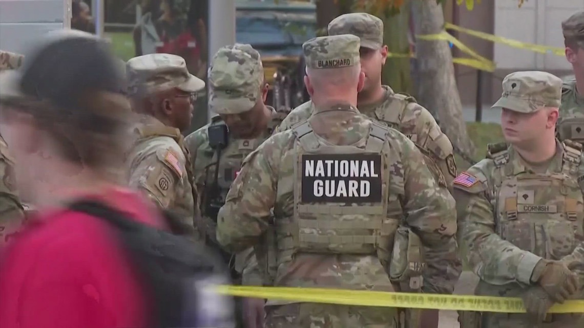 UPDATE | 2 National Guard members shot in an ambush attack blocks from ...