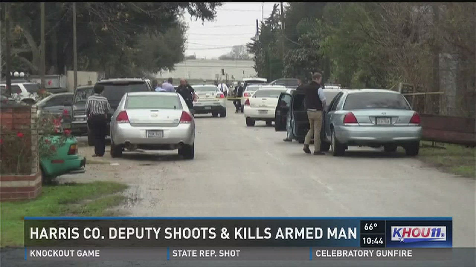 HCSO: Armed suspect killed in deputy-involved shooting | khou.com