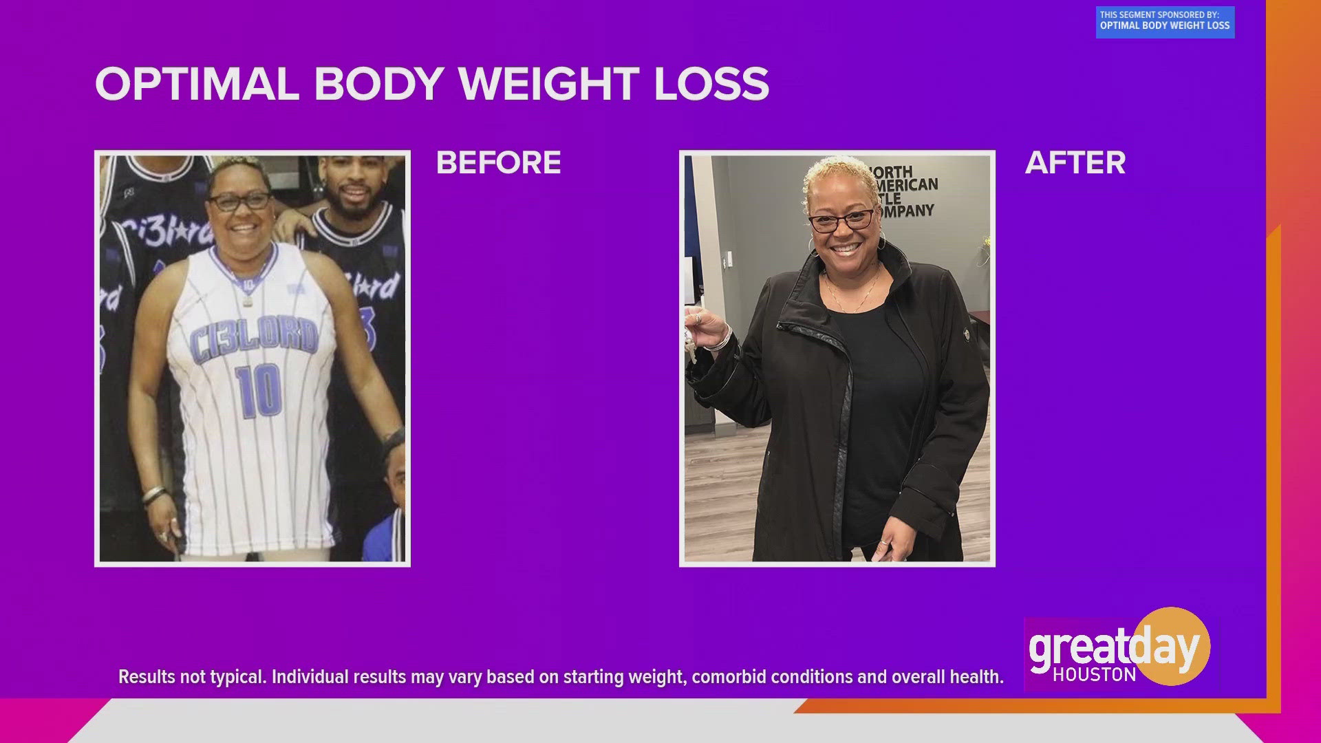 Optimal Body Weight Loss creates personalized programs designed to drop the pounds for good