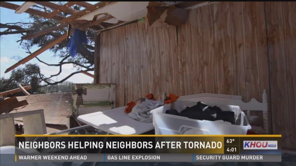 Neighbors helping neighbors after tornado | khou.com