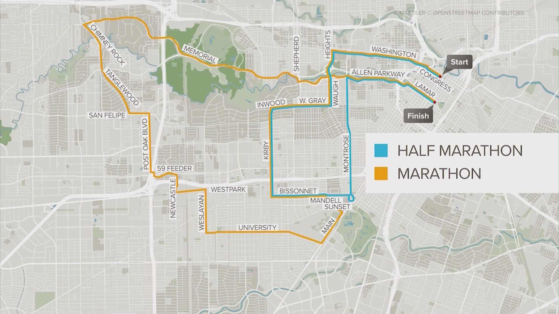 2023 Chevron Houston Marathon What to know