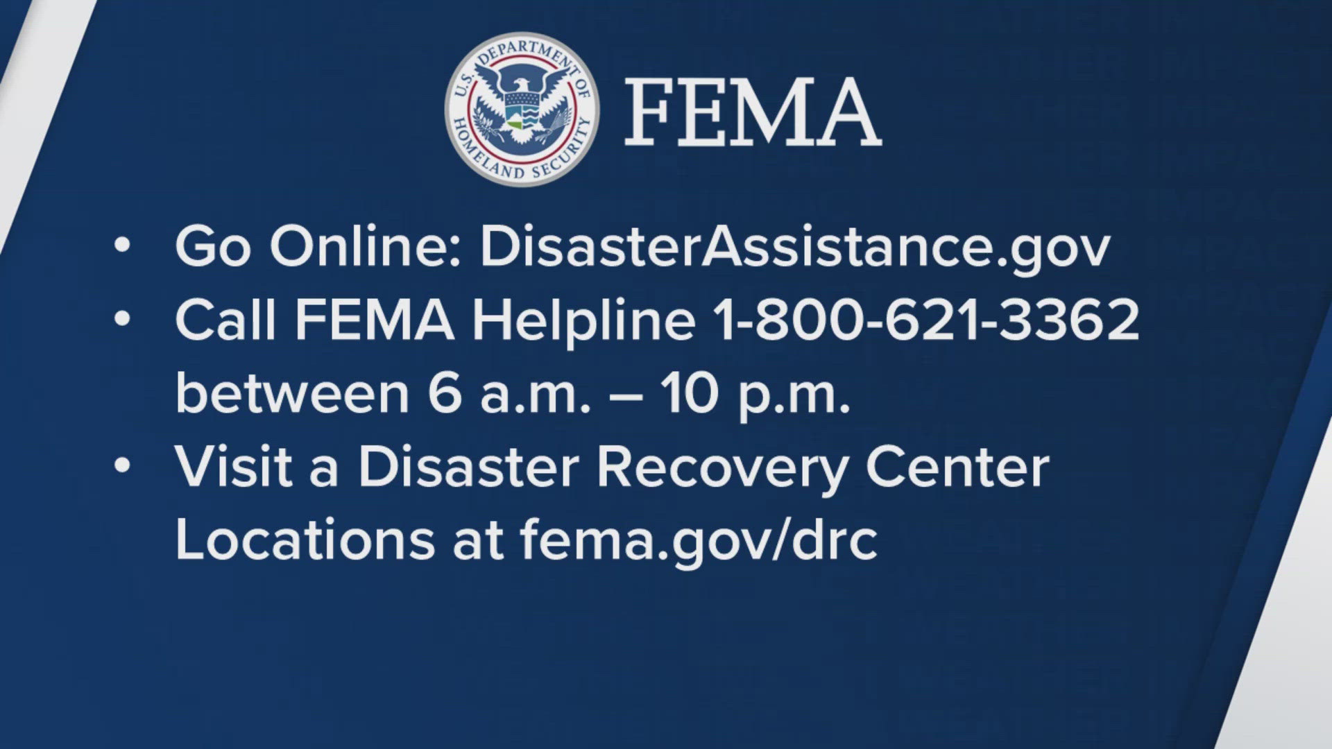 The deadline to apply for FEMA financial aid from Hurricane Beryl is October 10.