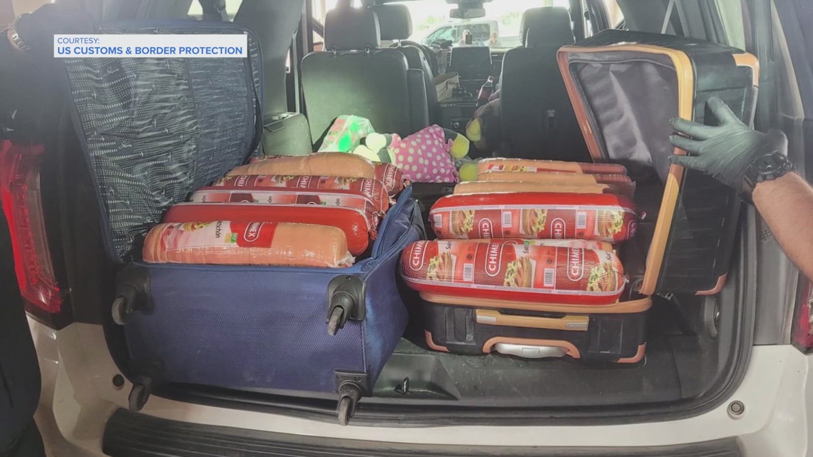 More than 700 pounds of bologna seized near TexasMexico border