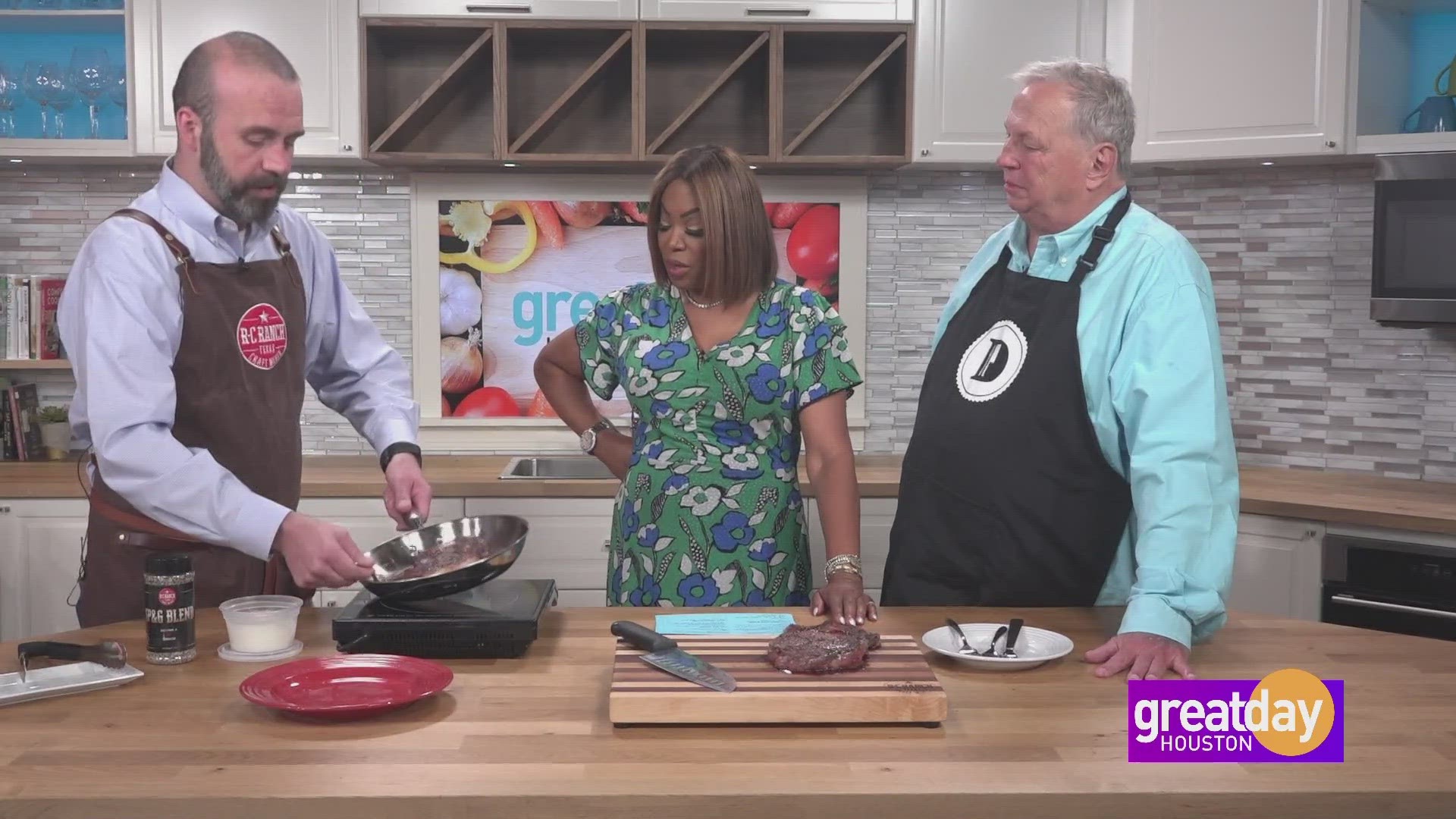 Duke Dirksmeyer and Jeremy Robinson share their tips for cooking the perfect steak at home.