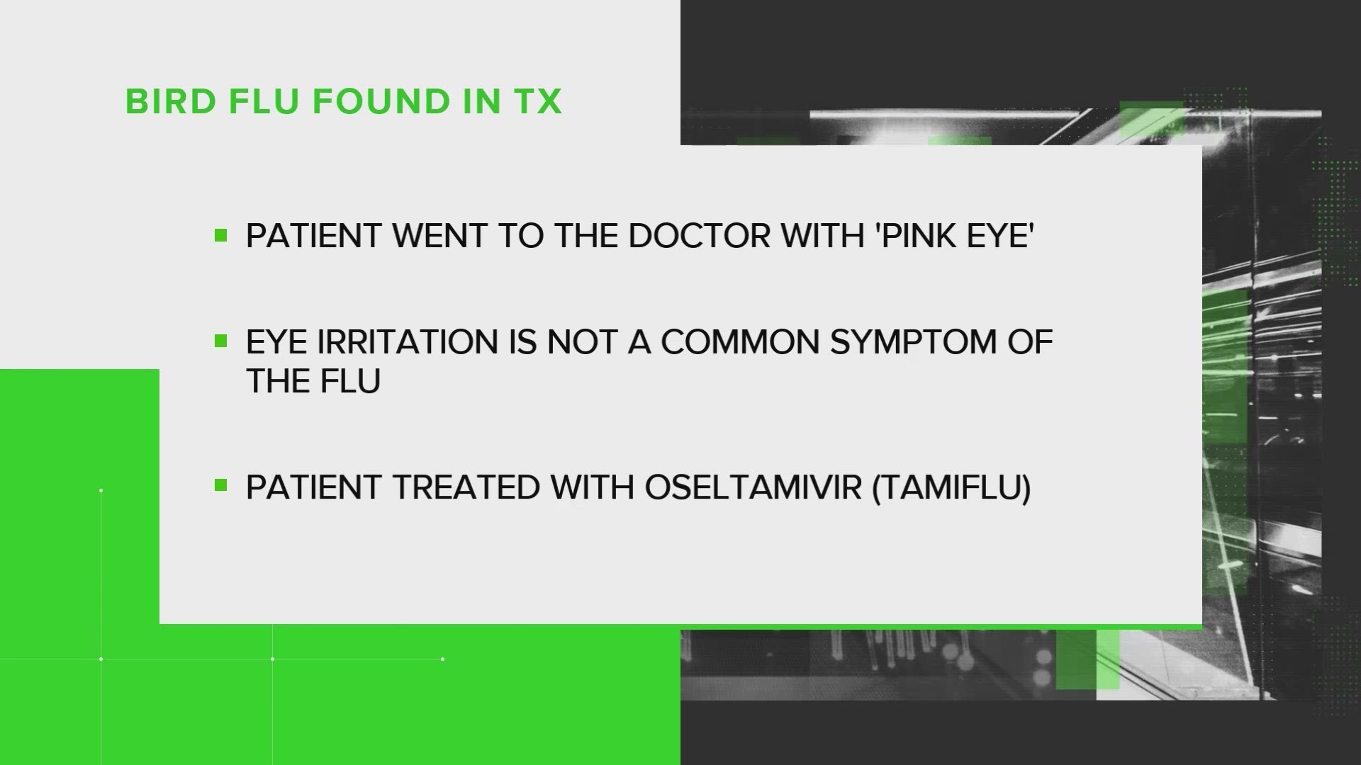 The Texas Department of State Health Services said the person contracted the bird flu after having direct exposure to an infected cow.