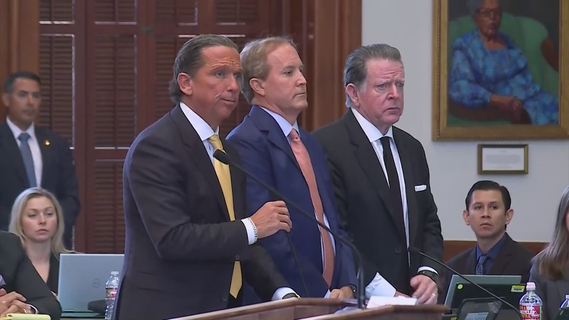 Suspended Texas Attorney General Ken Paxton went on trial for his impeachment Tuesday morning in Austin.