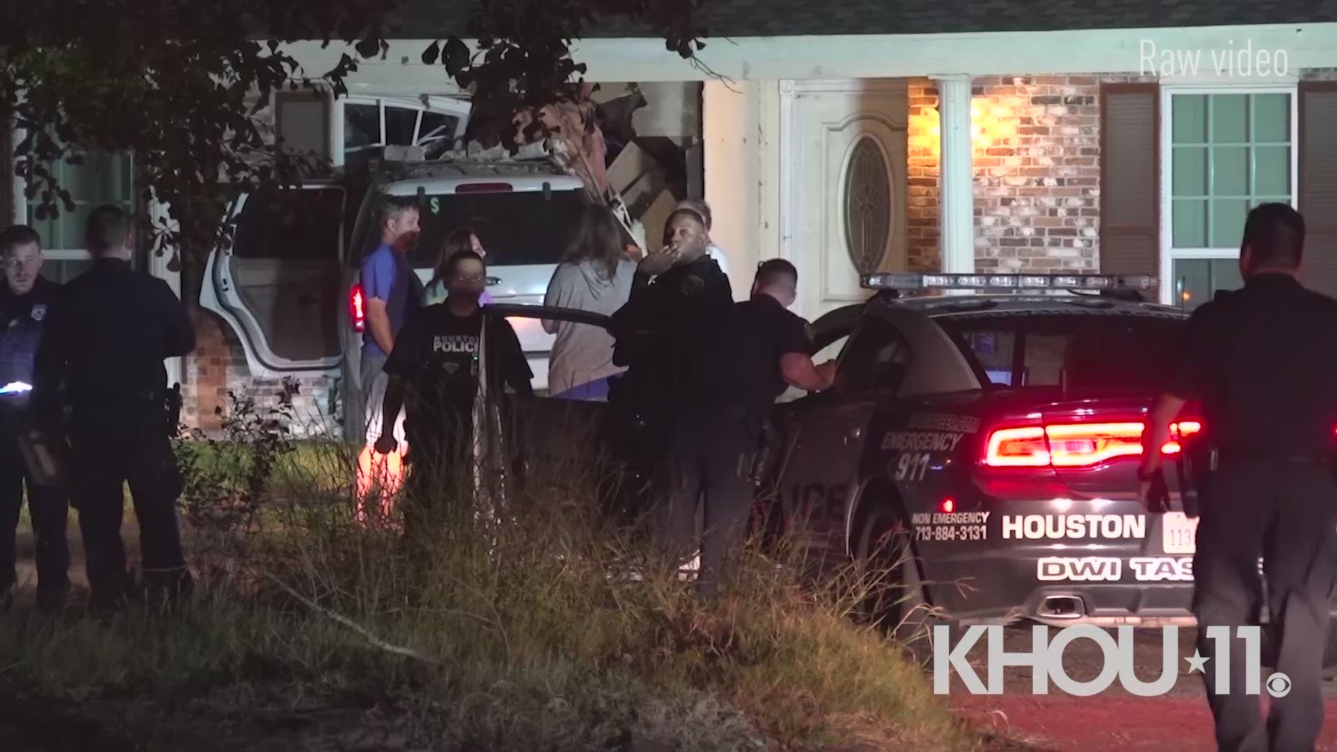 Officers with the Houston Police Department were patrolling the area of Sabo and South Beltway in southeast Houston when they said they saw an erratic driver.