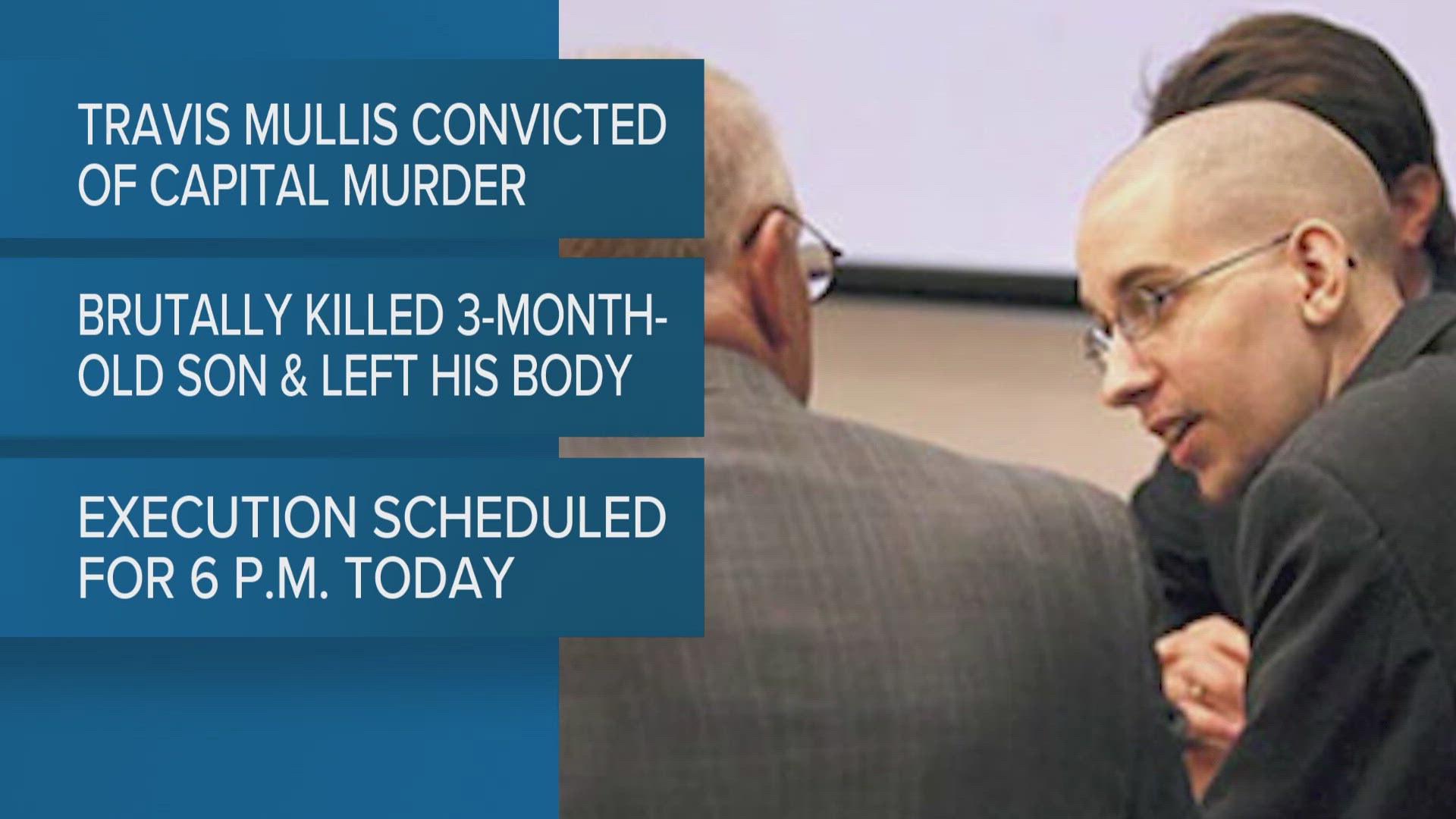 We're keeping an eye on three executions and the latest developments in those cases today,