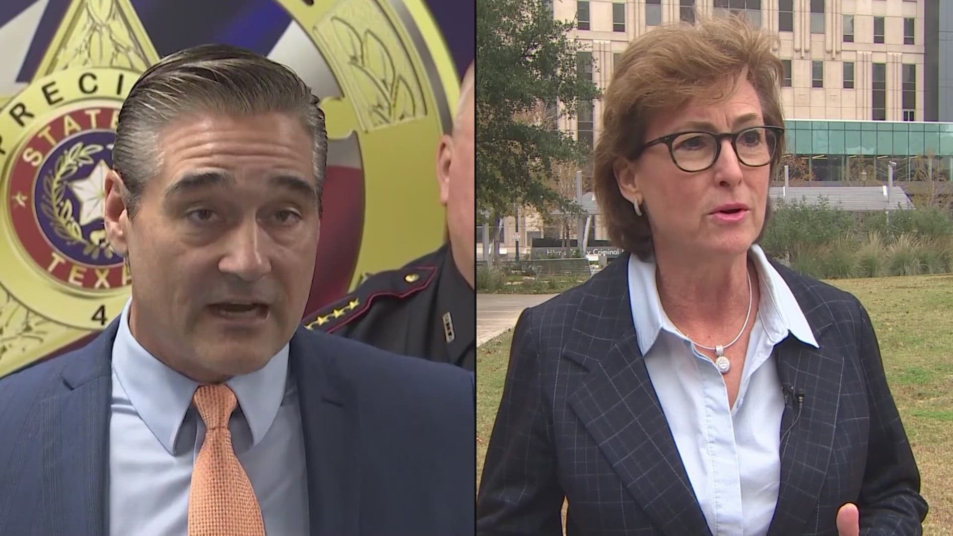 Harris County democrats are facing an internal battle with district attorney Kim Ogg being challenged by Sean Teare.