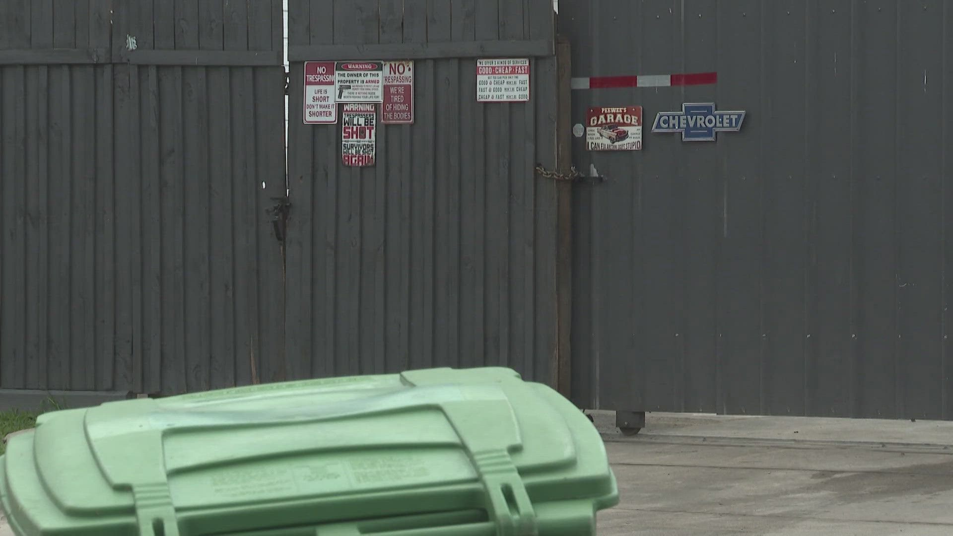 Authorities say a Harris County family turned an auto shop in a theft operation, stealing trucks and selling off parts. Six men now face charges.