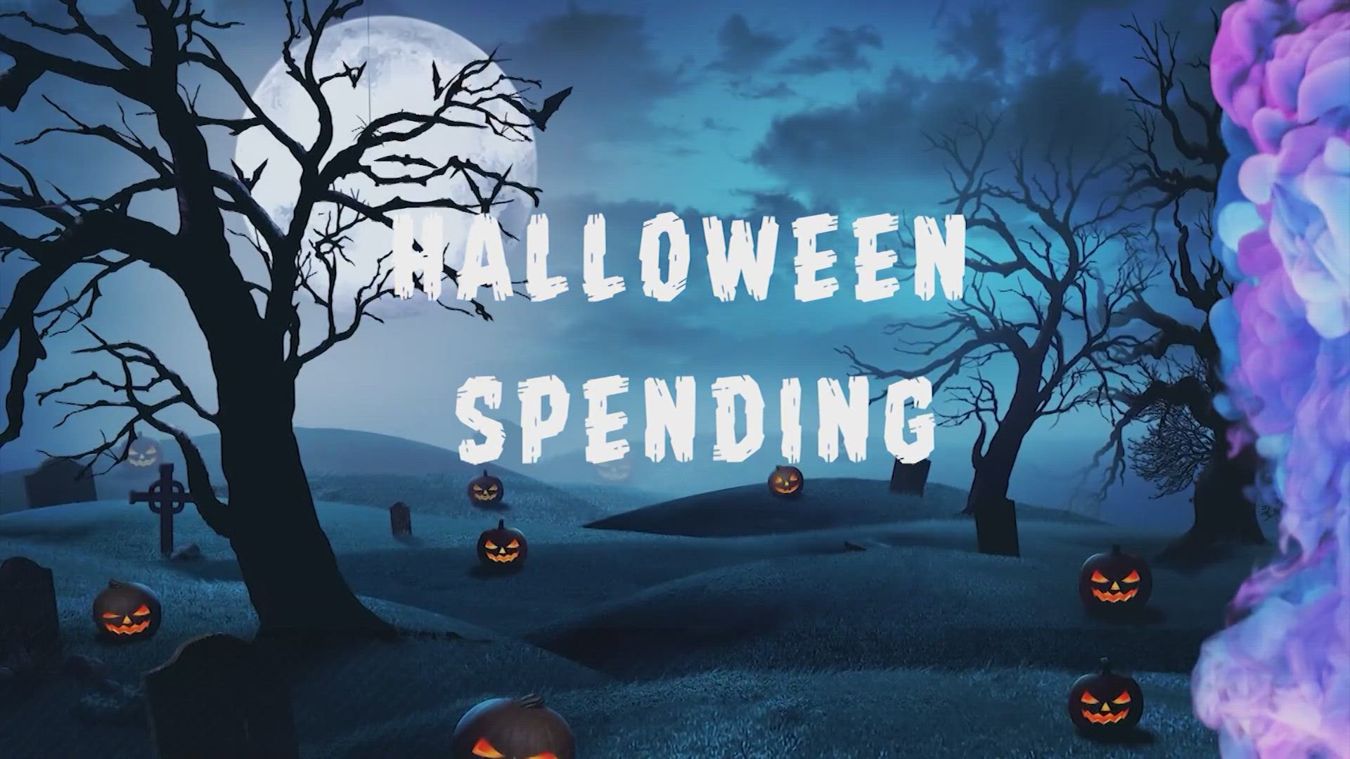 How much money does the U.S. spend on Halloween?