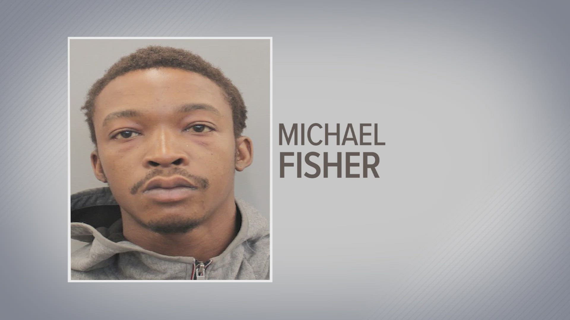 Michael Fisher is charged with injury to a child. Court records said he rushed his baby to the hospital on March 17. The 9-month-old died three days later.