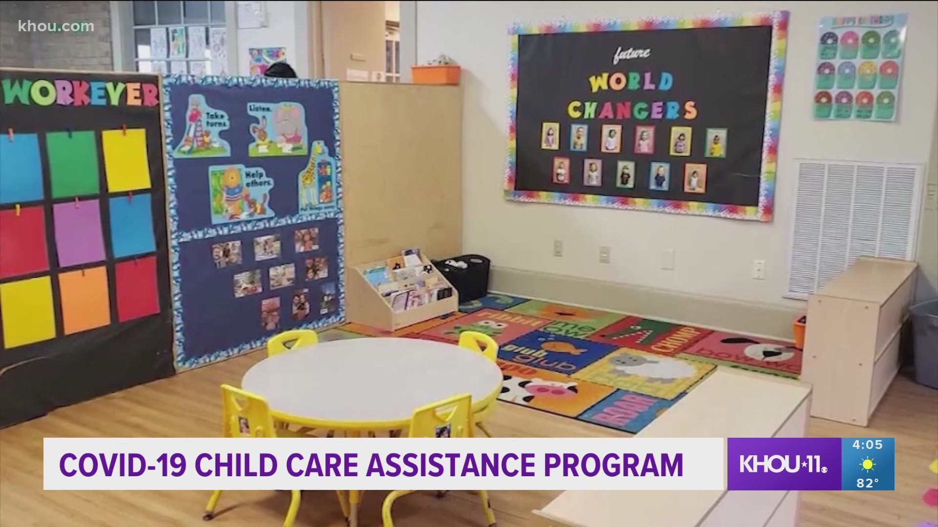 Harris County Commissioners voted unanimously  to spend $4.7 million from the CARES Act to help families and child care centers hit hard by the pandemic.