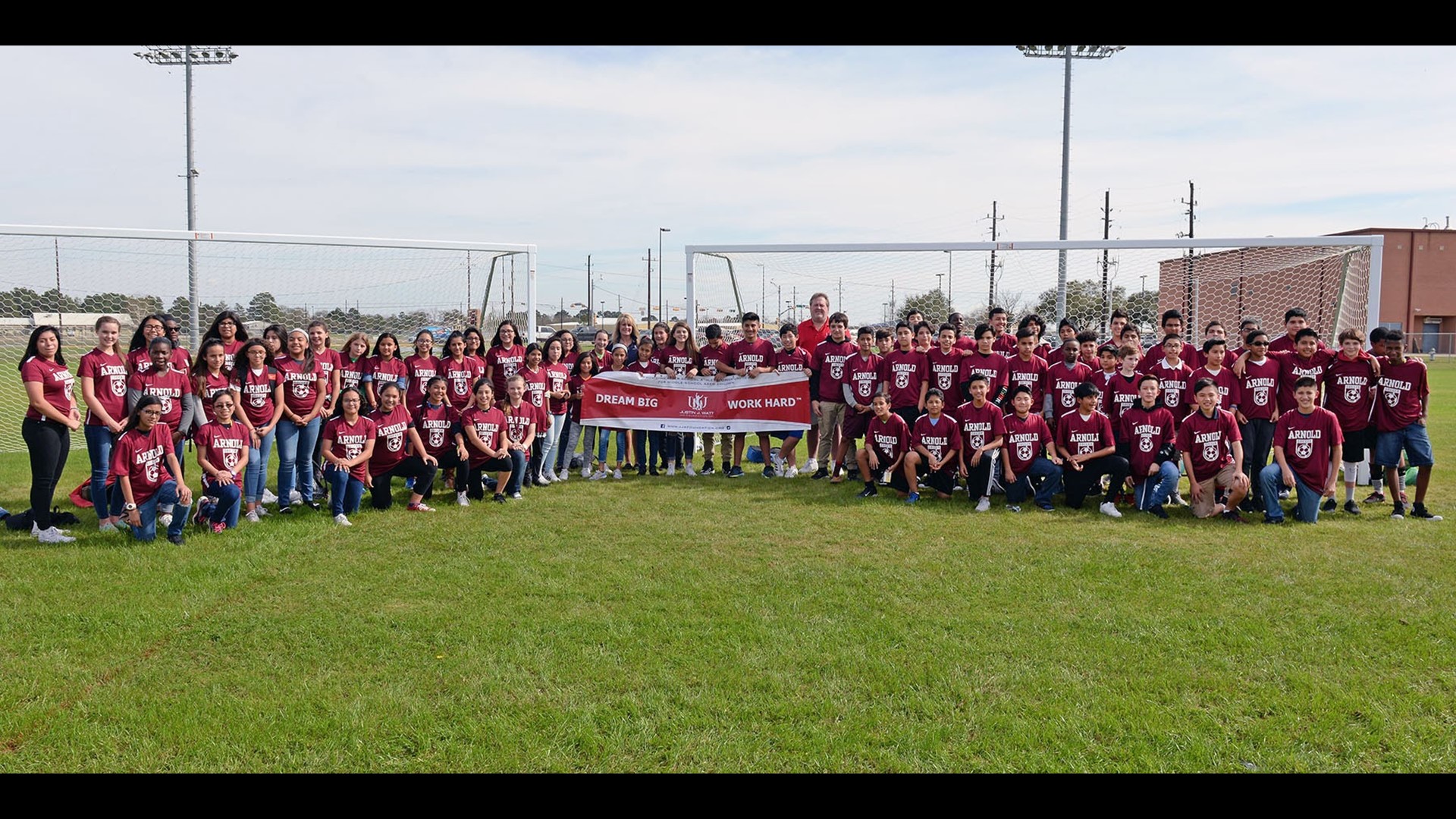 Photos Arnold Middle School receives equipment from J.J. Watt