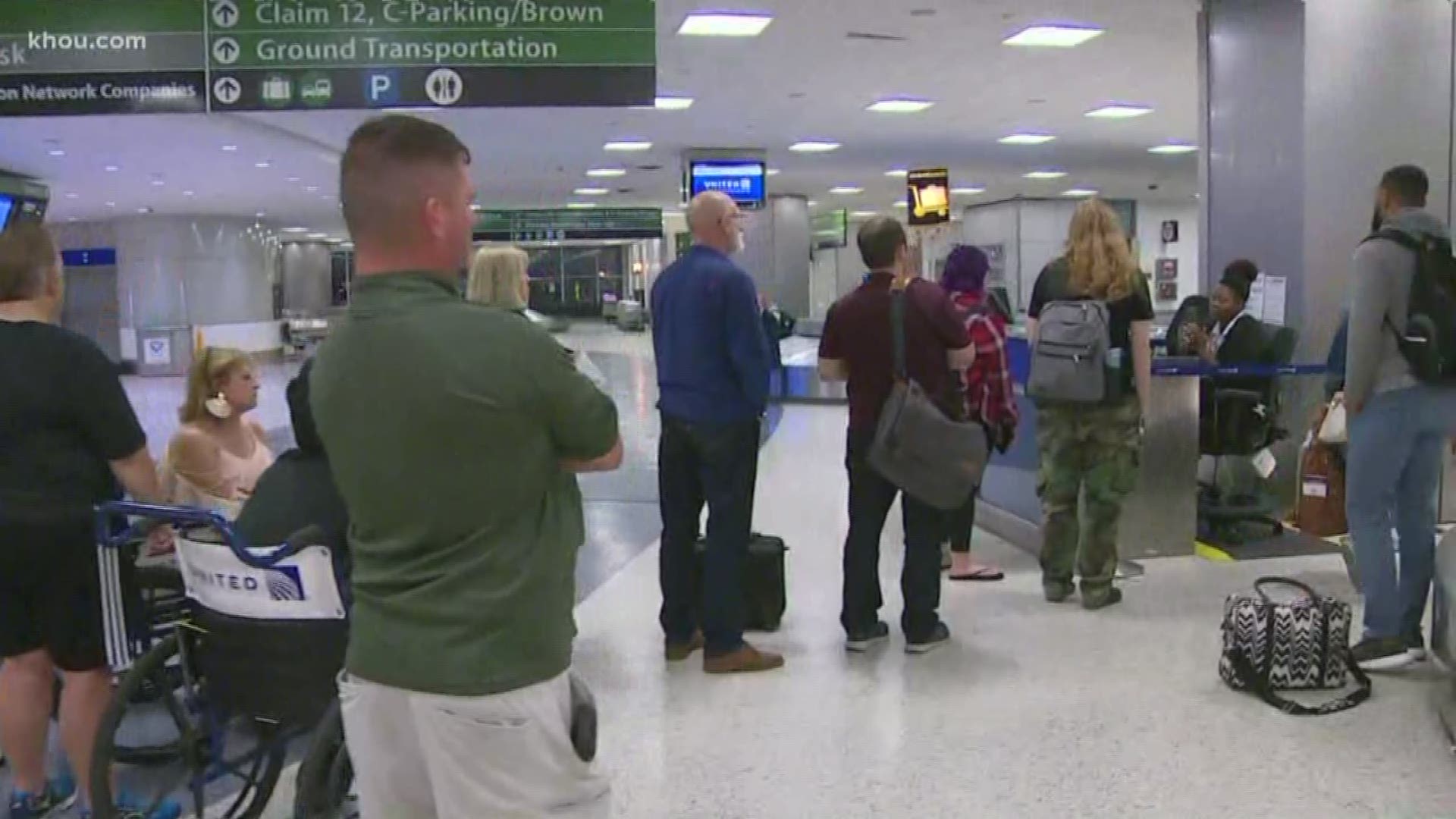 Storms roll through our area causing major issues for travelers at Bush airport, a suspect who shot a deputy is due in court and tensions are nearing an all-time high with Iran, these are some of the top headlines from #HtownRush at 5 a.m.