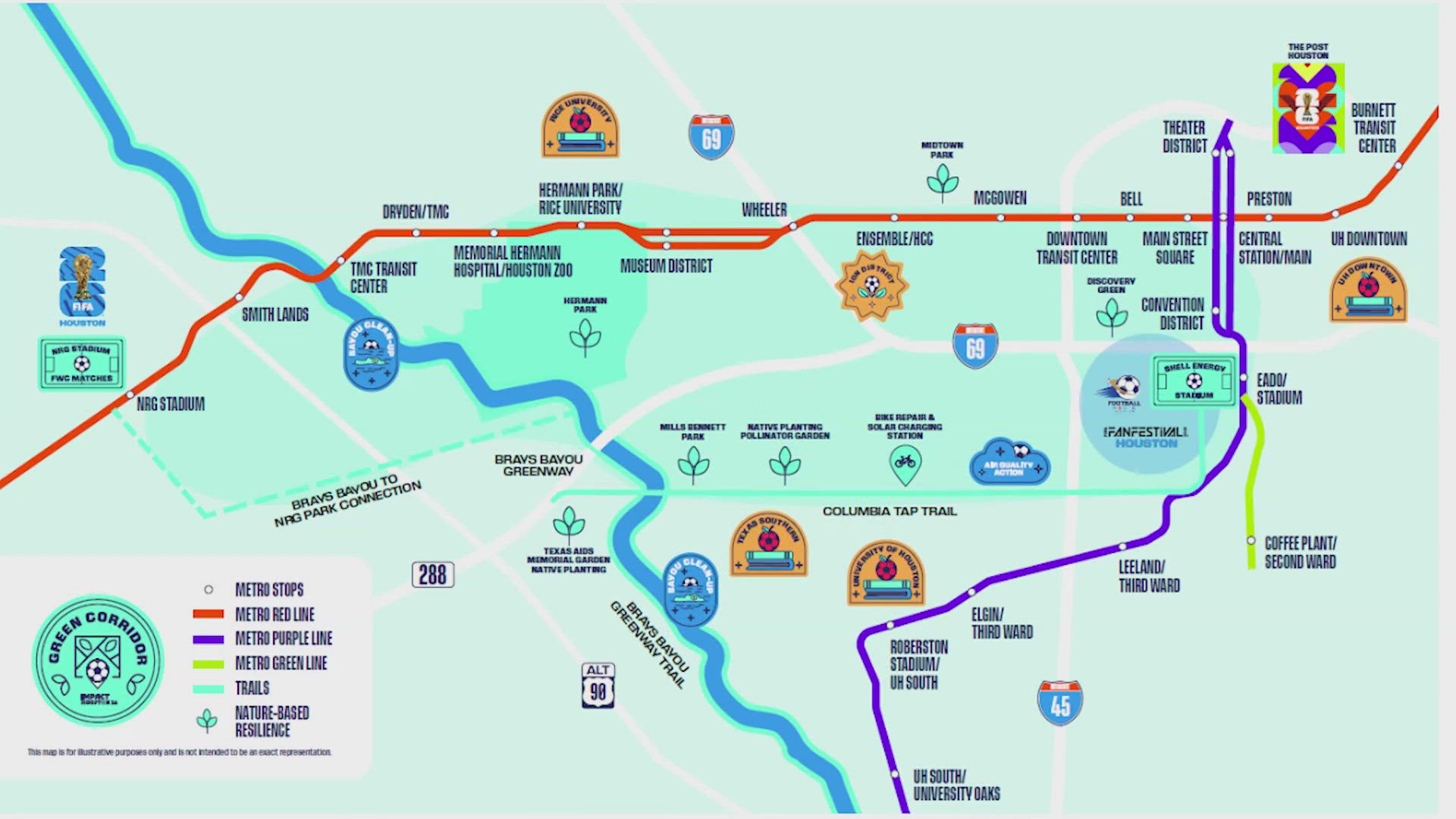 Airbnb donates $1M to upgrade Houston’s Columbia Tap Trail