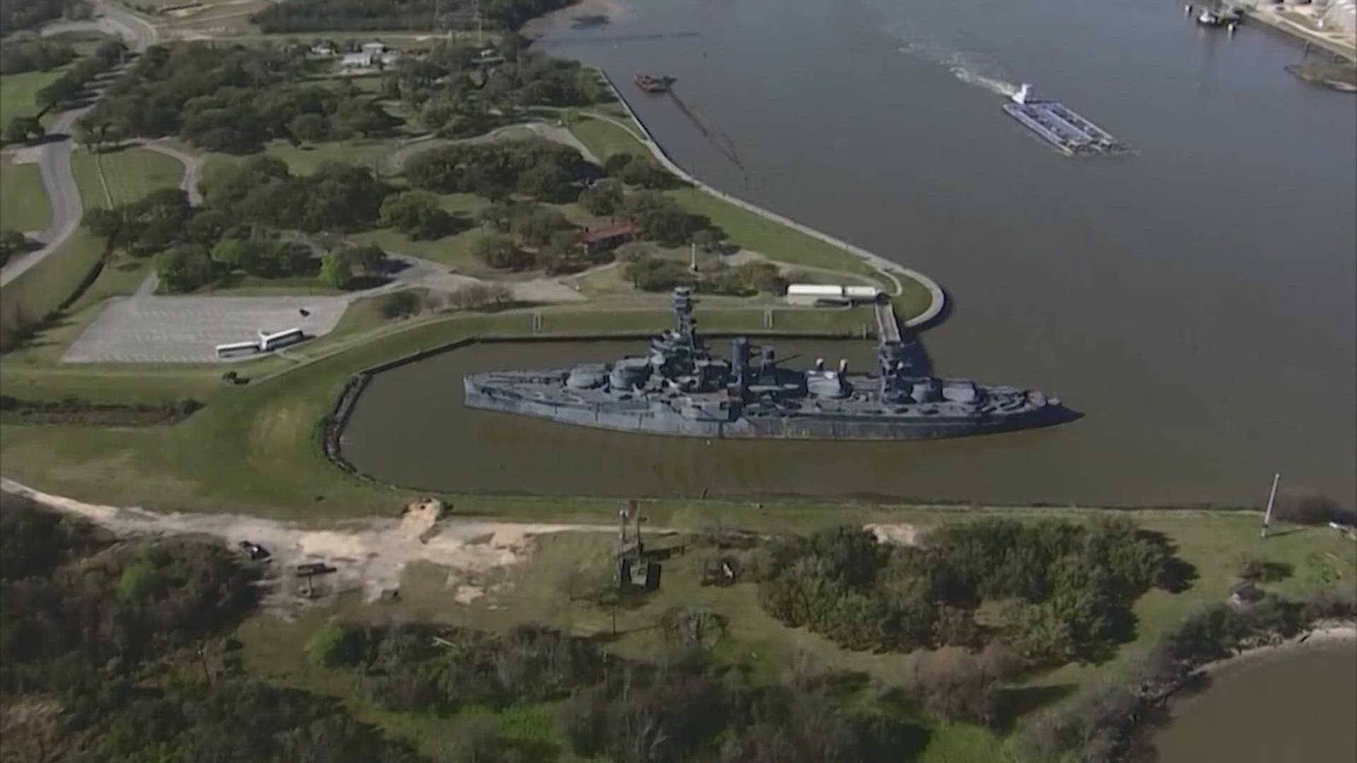 Battleship Texas launched 110 years ago and is the only surviving ship of its kind to have served in WWI and WWII.