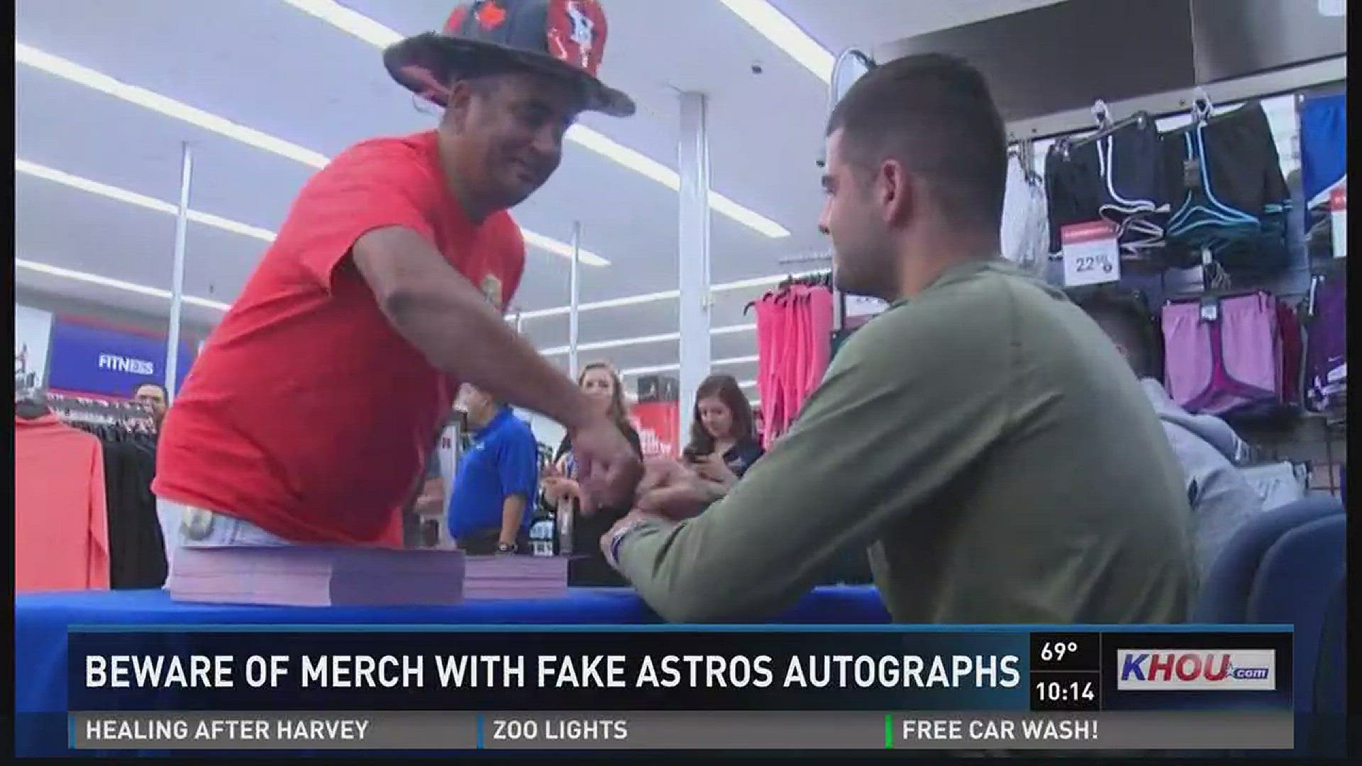 Beware of merchandise with fake Astros autographs