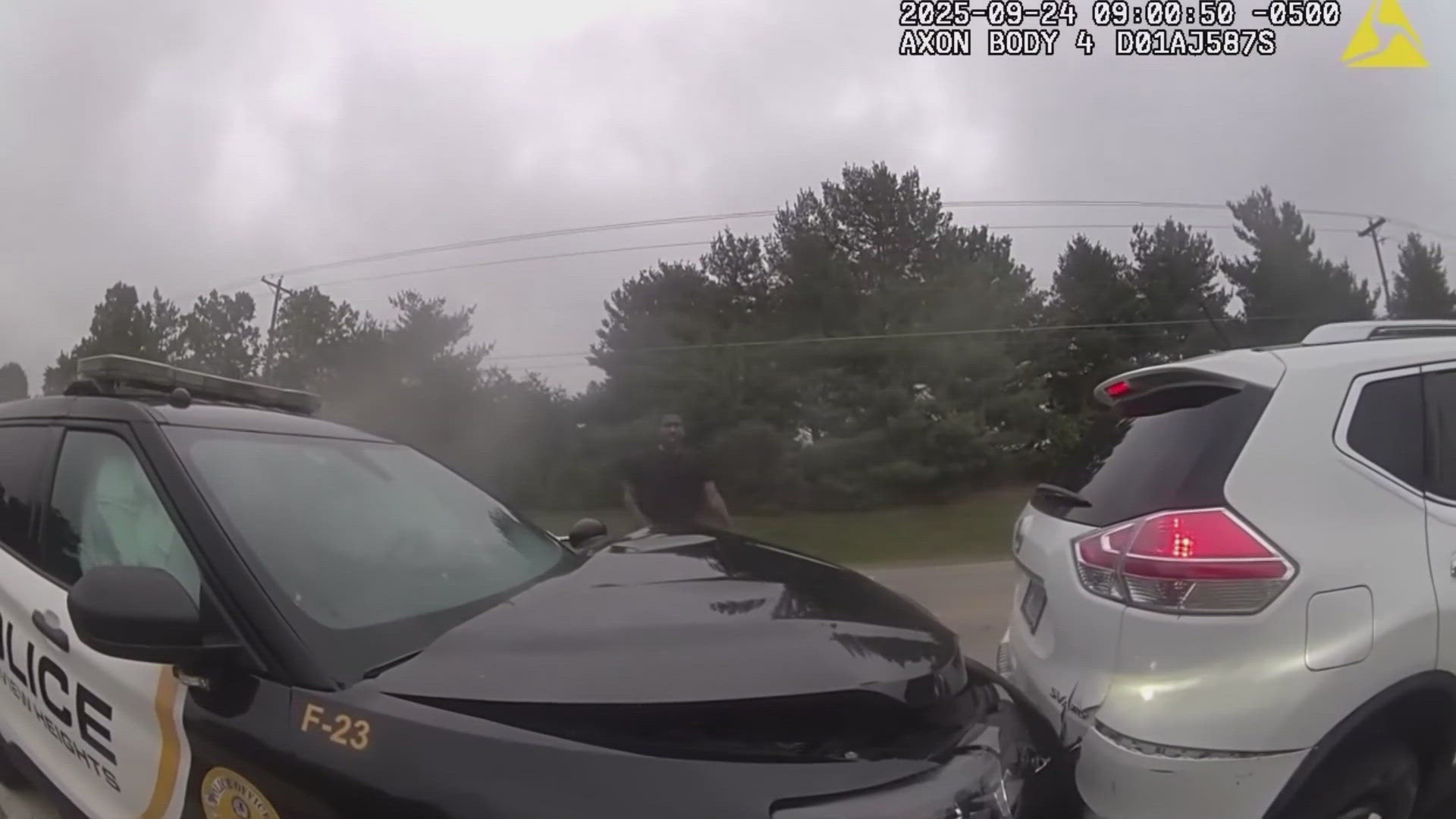 Illinois suspect admits ramming police car, says he was 'bored' | khou.com