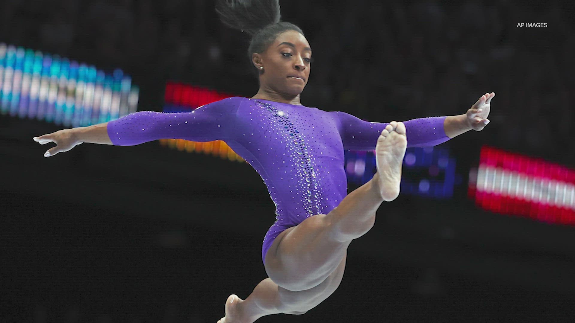 This is the third time Simone Biles has won the AP honor.