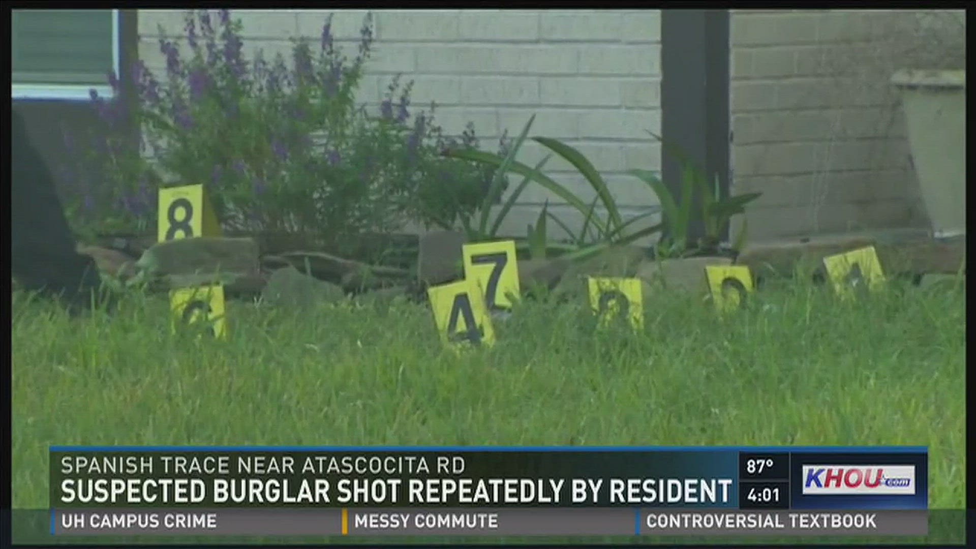 Homeowner shoots alleged burglar multiple times outside Crosby home ...