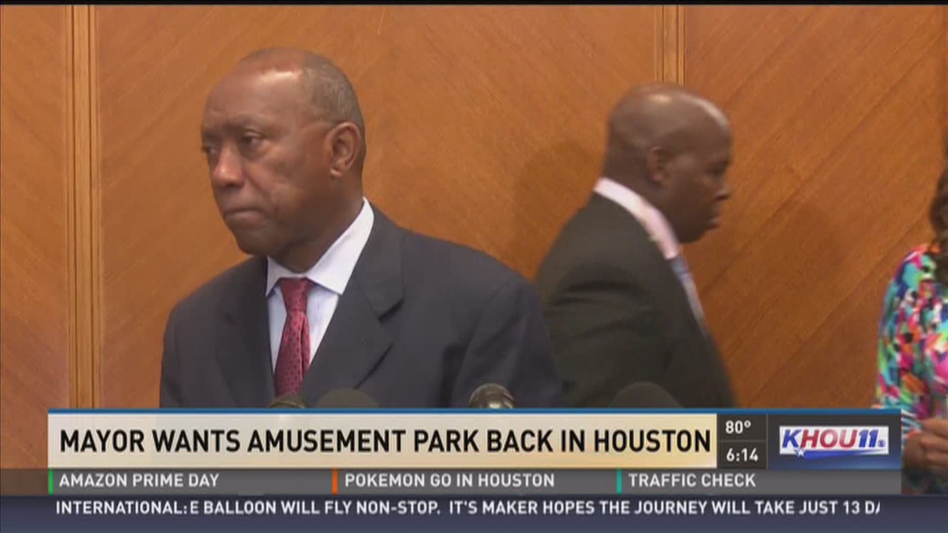 Mayor Sylvester Turner wants another theme park in Houston - Houston  Business Journal