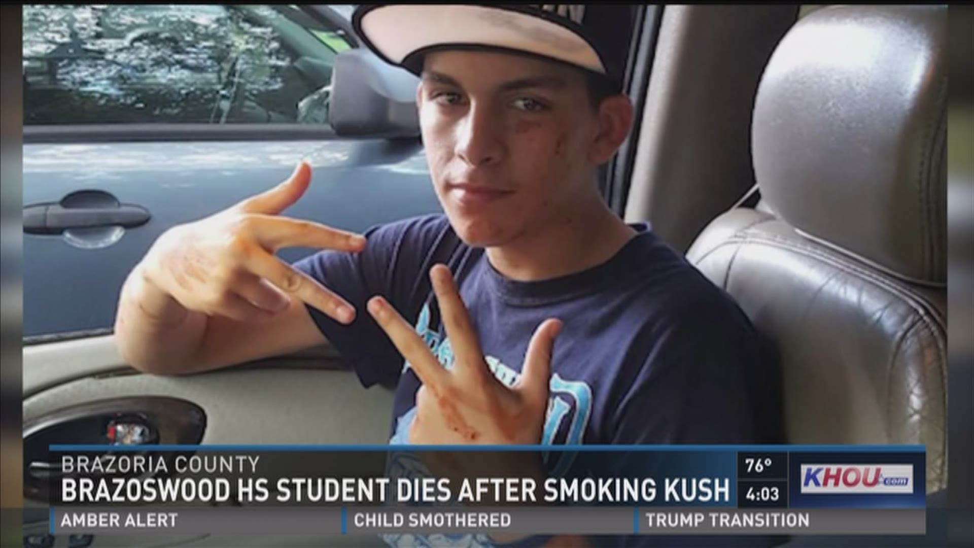 A high school student has died after smoking synthetic marijuana.