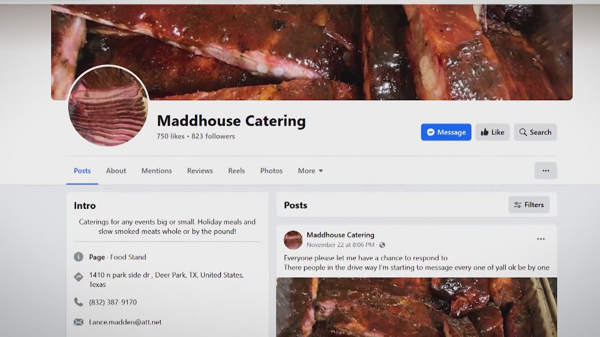 The owner of Maddhouse Catering started a charity raffle for Brayden Millon's family in August. It's now November and the family has yet to see a dime.