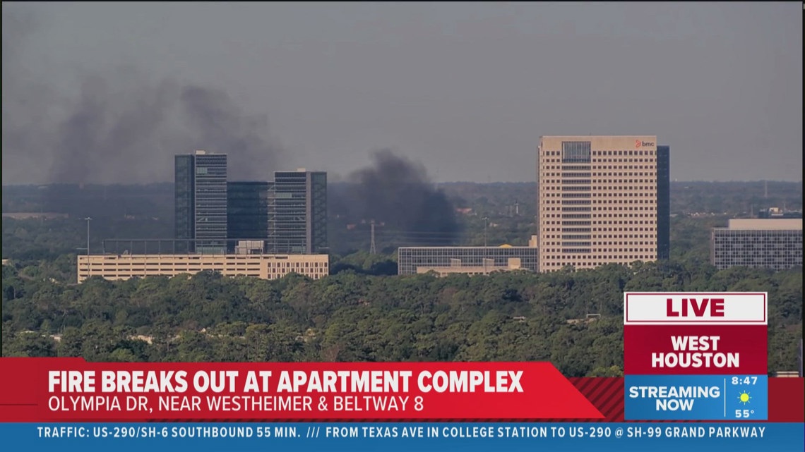 Fire breaks out at west Houston apartment complex | khou.com