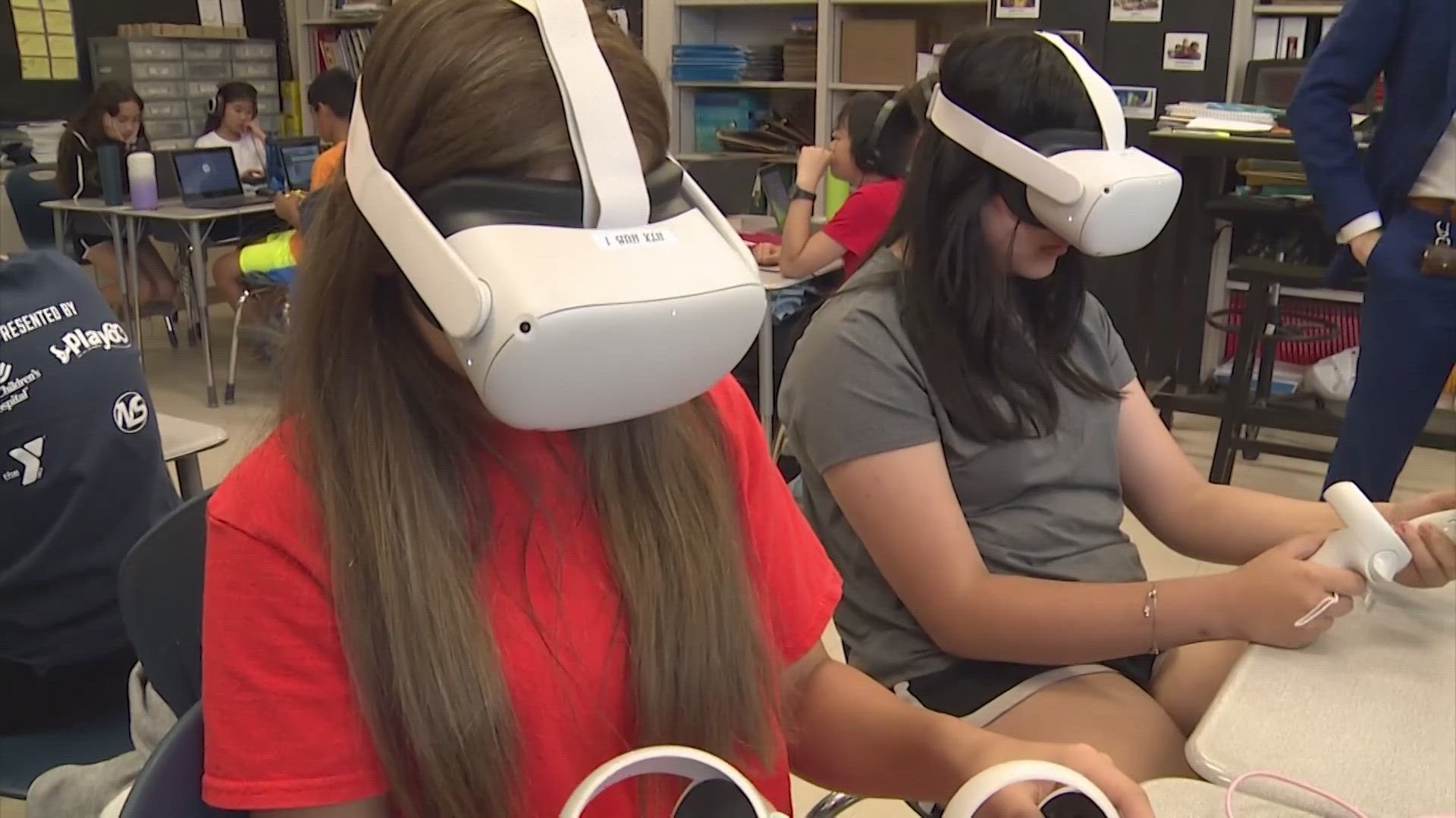 Instead of opening a book, your child could soon put on a VR headset instead.