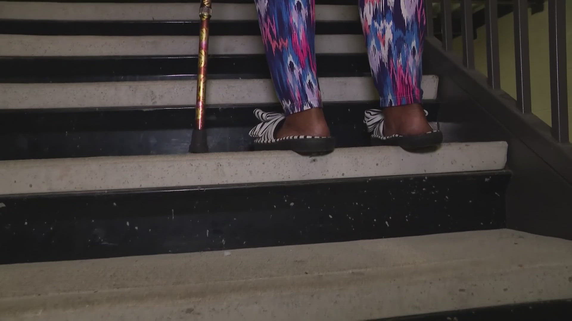 Residents of Magnolia Place in Houston face challenges as broken elevators limit their mobility for nearly two weeks.