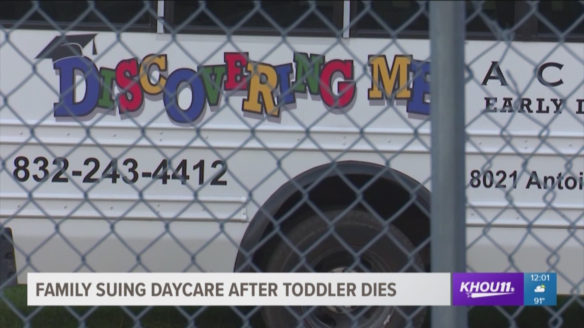 The family of a toddler who died after being left in a hot daycare van is suing the childcare center. 