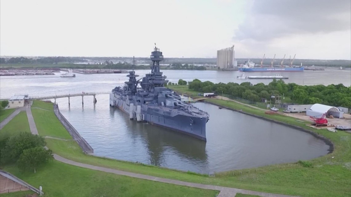 Battleship Texas to be fixed in Galveston